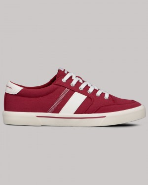 Ben Sherman Hawthorn Sneakers Rød Hvide | IEYBL2571