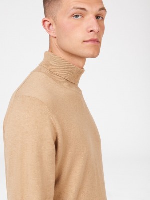 Ben Sherman Signature Roll Neck Strikkevarer Grå | GEWIJ3512