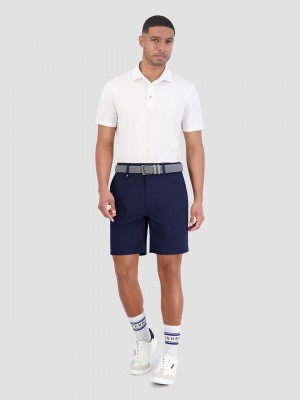 Ben Sherman Solid Air Pique Sports Fit Poloshirt Hvide | OQJAL6217