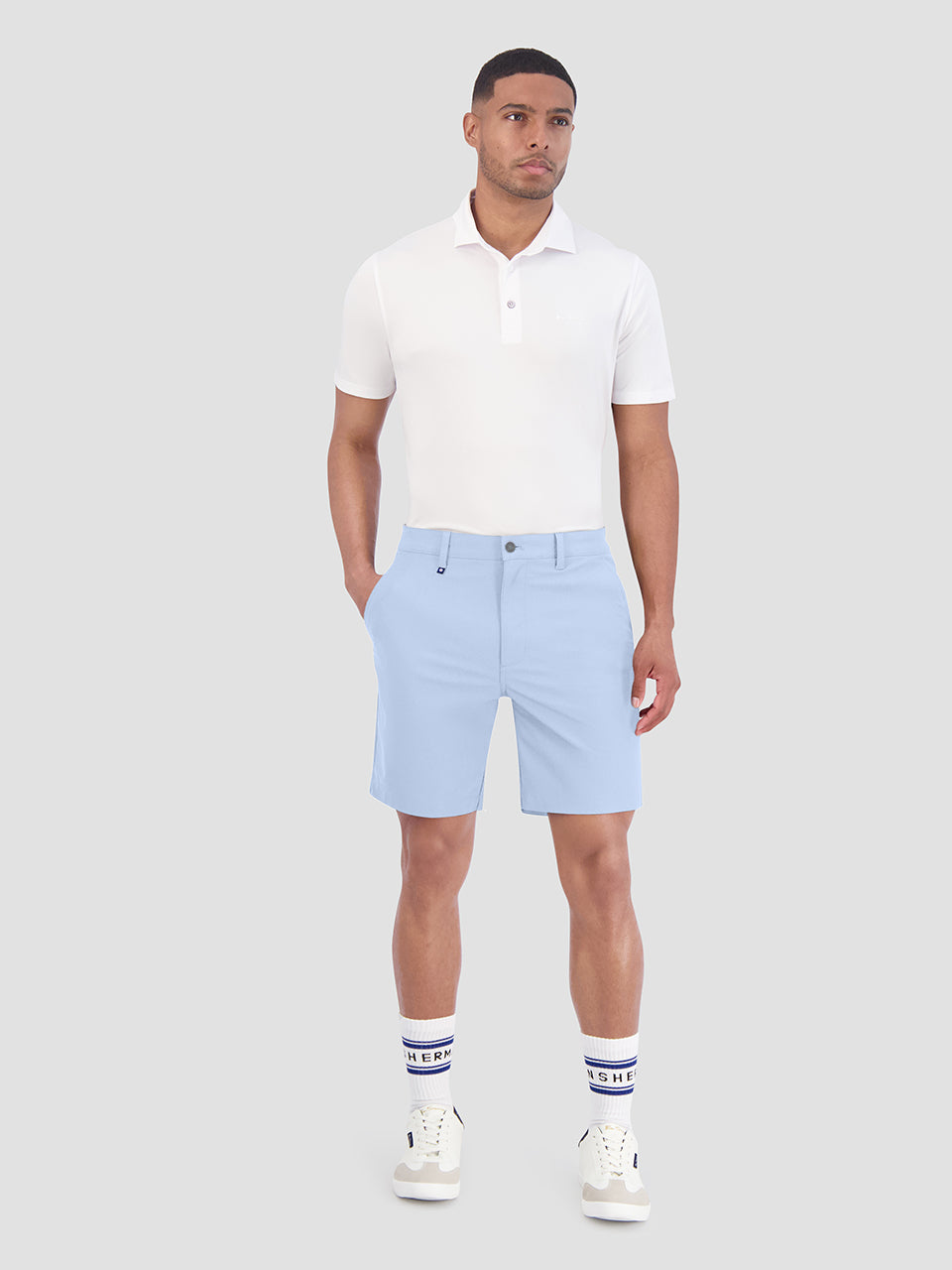 Ben Sherman 4Way Stretch Tech Shorts Blå | WPSNM7630