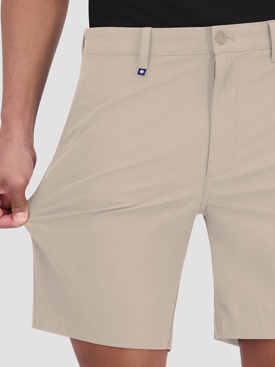 Ben Sherman 4Way Stretch Tech Shorts Khaki | MDJAK4309