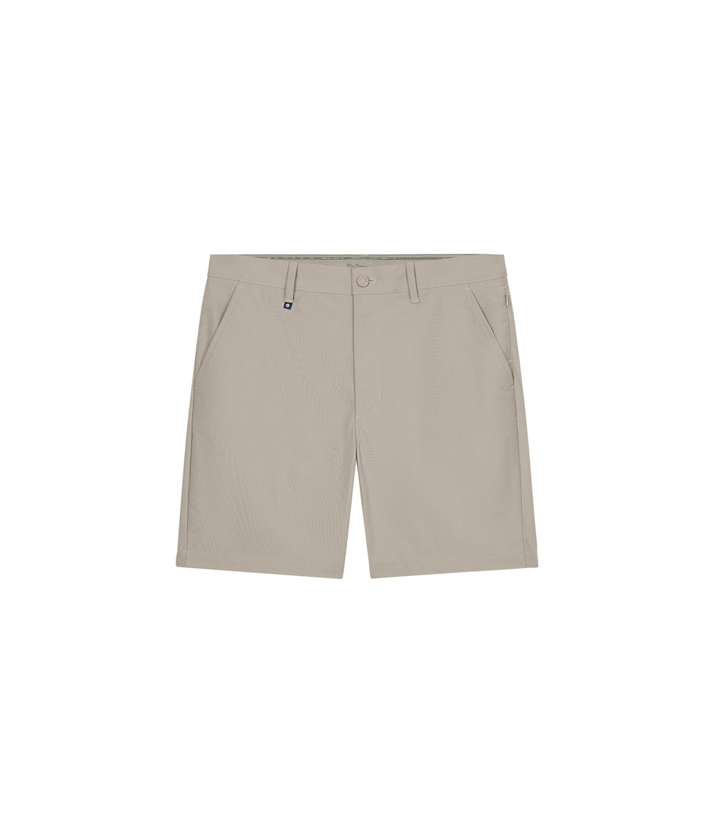 Ben Sherman 4Way Stretch Tech Shorts Khaki | MDJAK4309