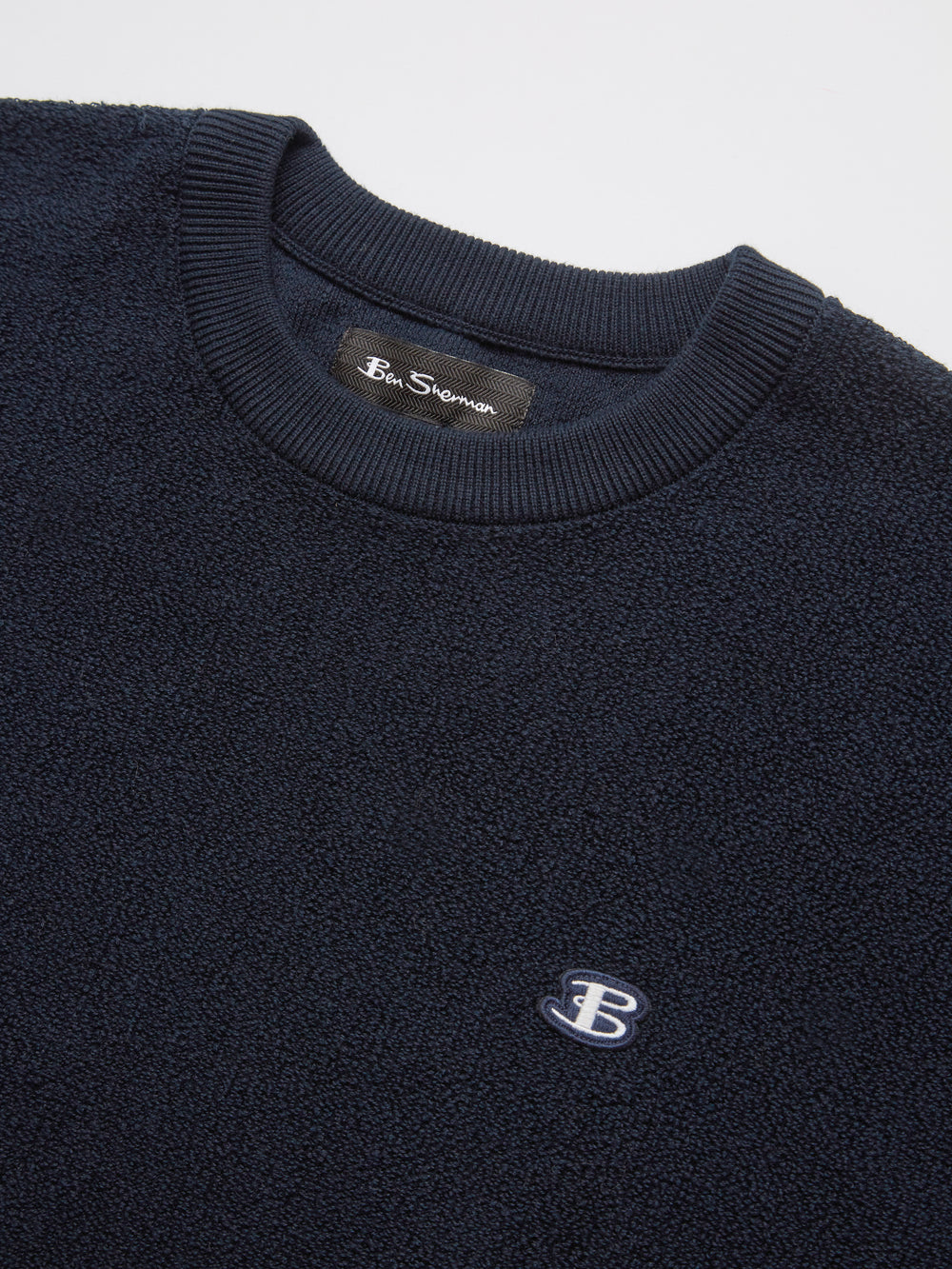 Ben Sherman B by Ben Sherman Crewneck Strikkevarer Mørkeblå | OGMAF3706