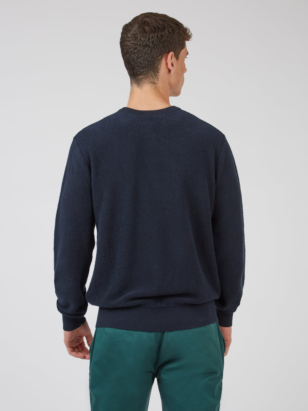 Ben Sherman B by Ben Sherman Crewneck Strikkevarer Mørkeblå | OGMAF3706