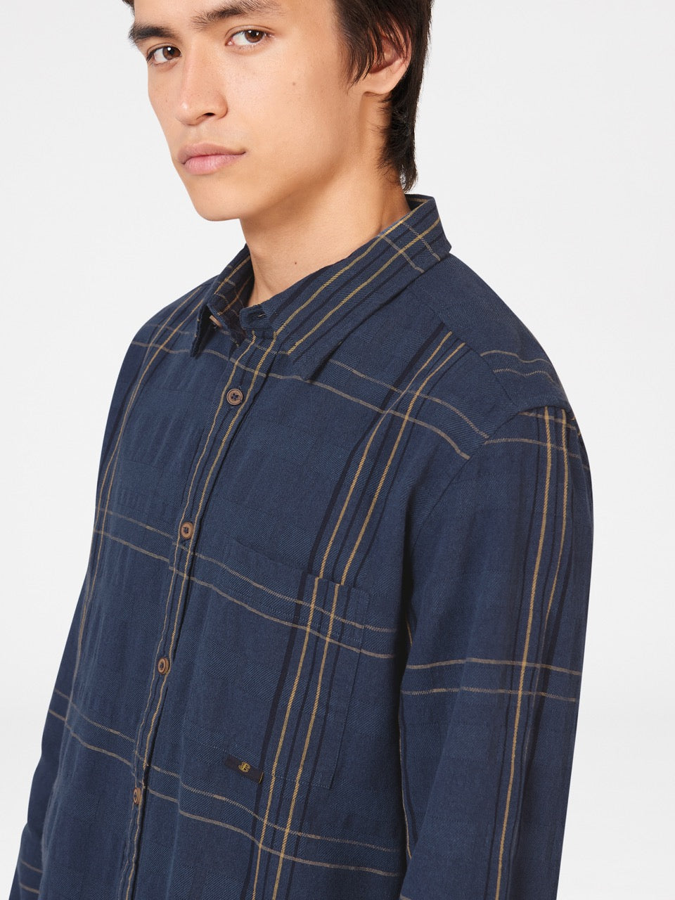 Ben Sherman B by Ben Sherman Indigo Check Skjorte Indigo | HCTVB4206