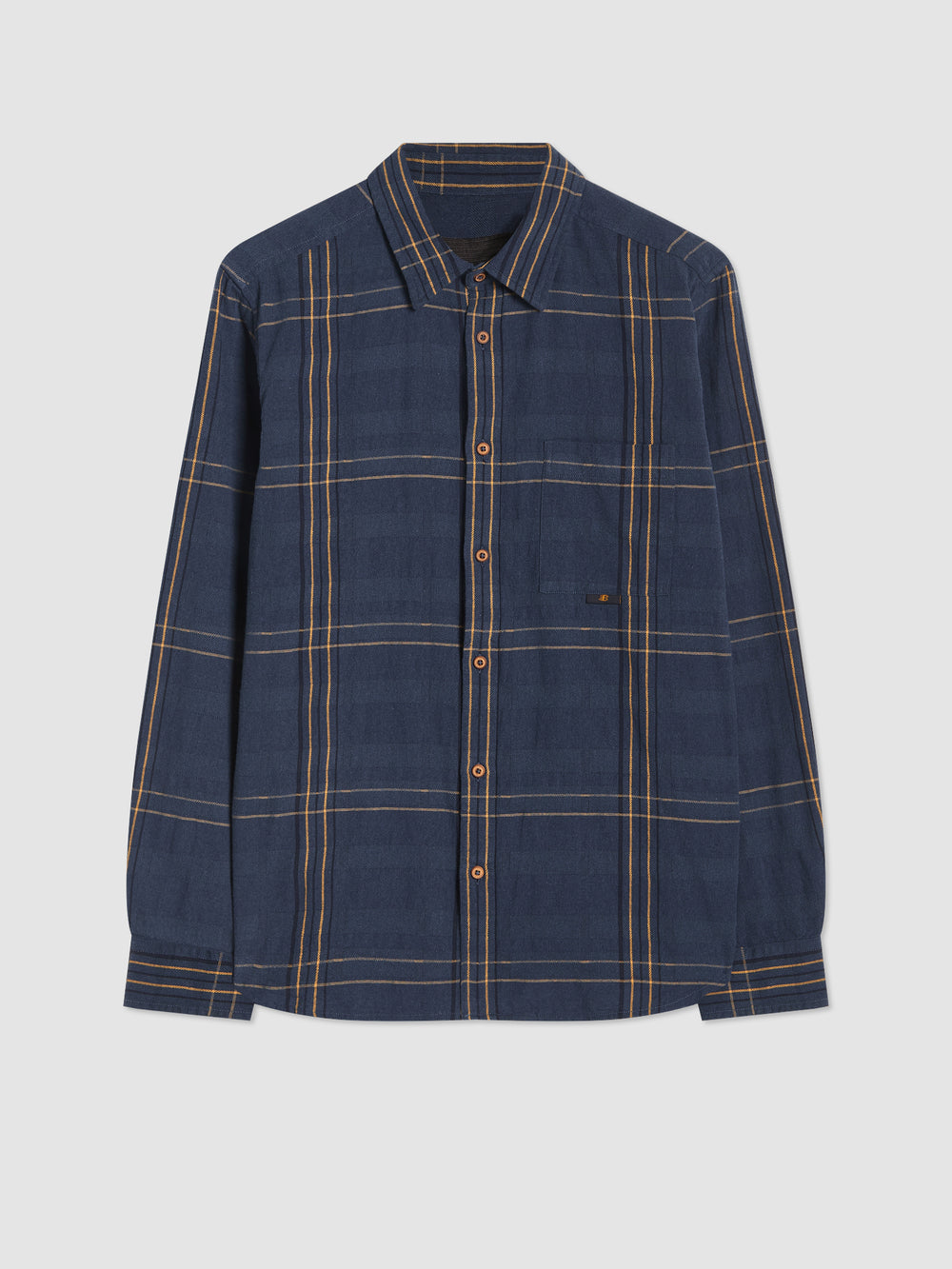 Ben Sherman B by Ben Sherman Indigo Check Skjorte Indigo | HCTVB4206