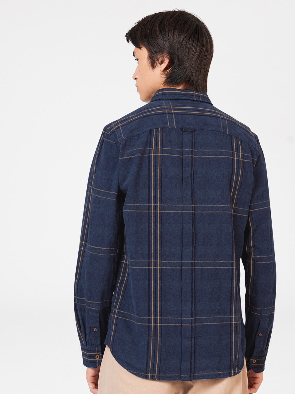 Ben Sherman B by Ben Sherman Indigo Check Skjorte Indigo | HCTVB4206