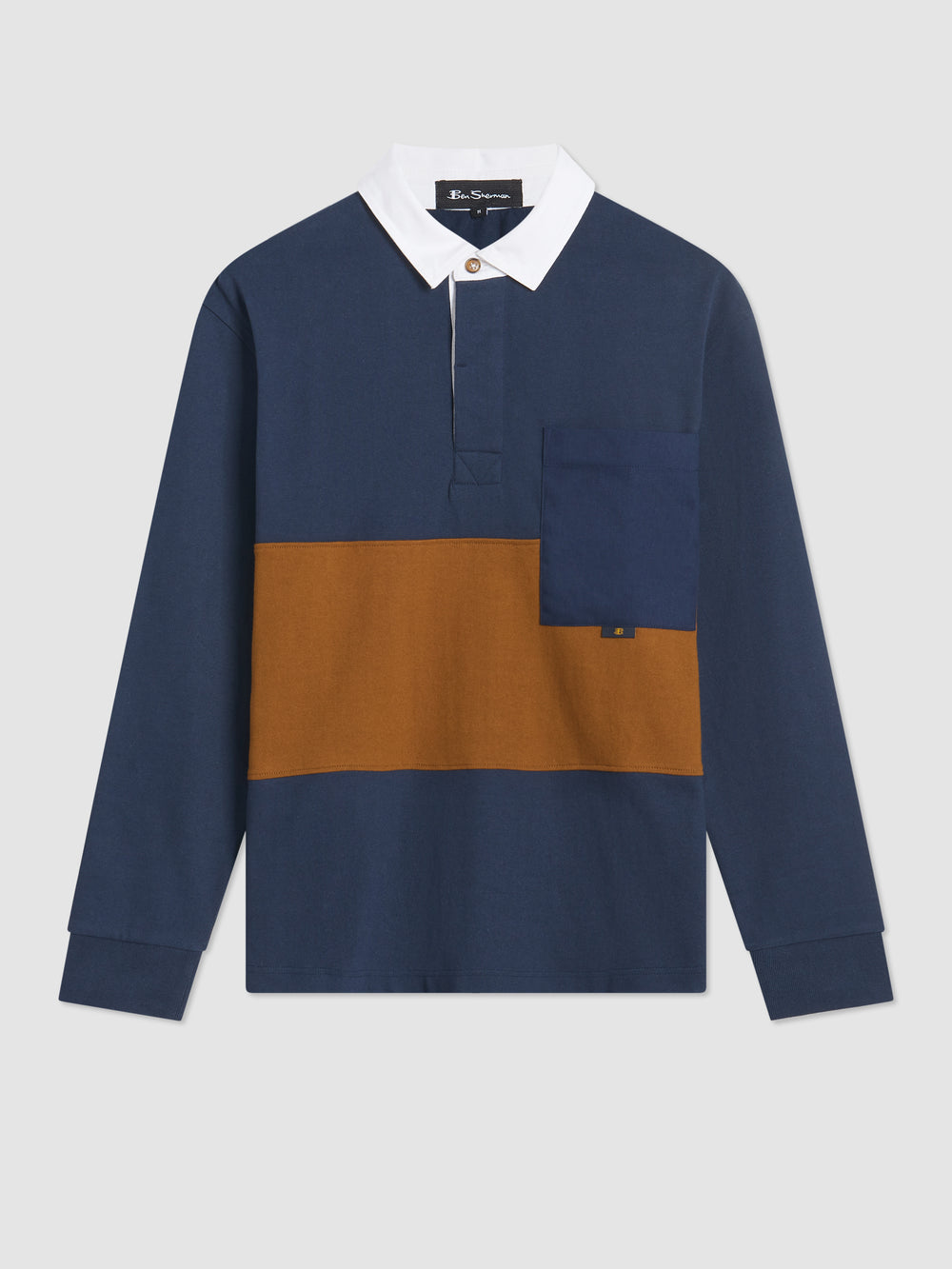 Ben Sherman B by Ben Sherman Rugby Poloshirt Mørkeblå | YSLCV2690