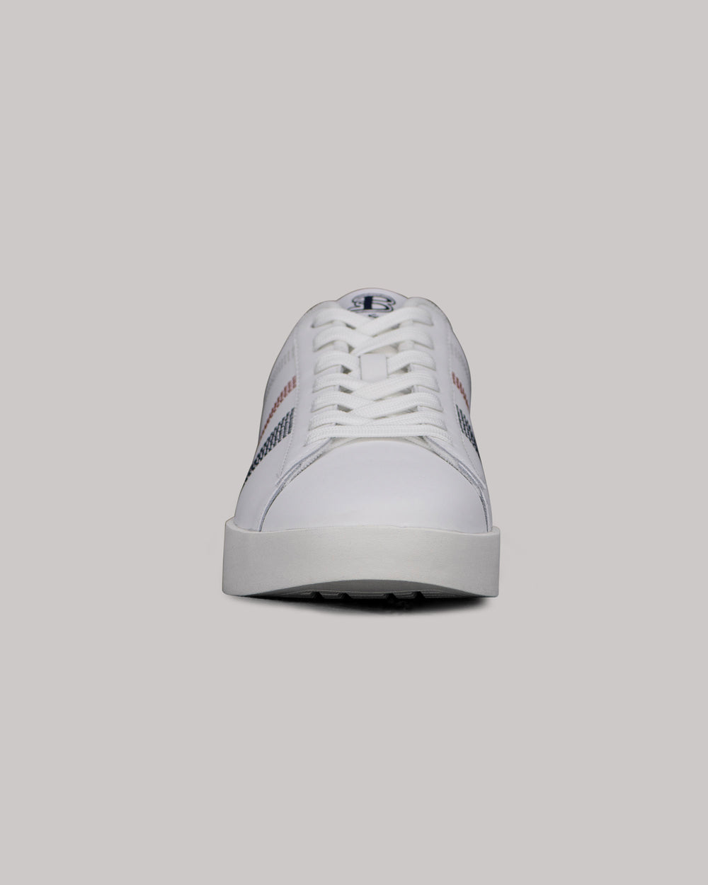 Ben Sherman Boxwell Sneakers Hvide Mørkeblå Rød | BQDGZ0579