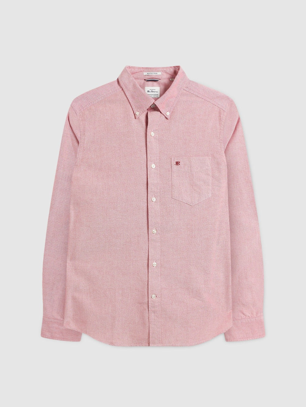 Ben Sherman Brighton Oxford Organic Skjorte Lyserød | QRLHF5931