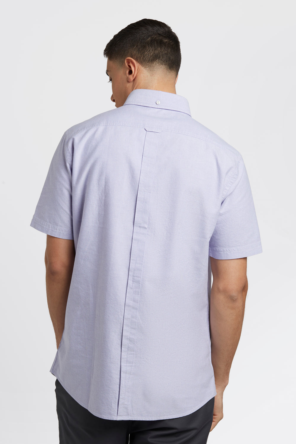 Ben Sherman Brighton Oxford Skjorte Lilla | TWQJB0239