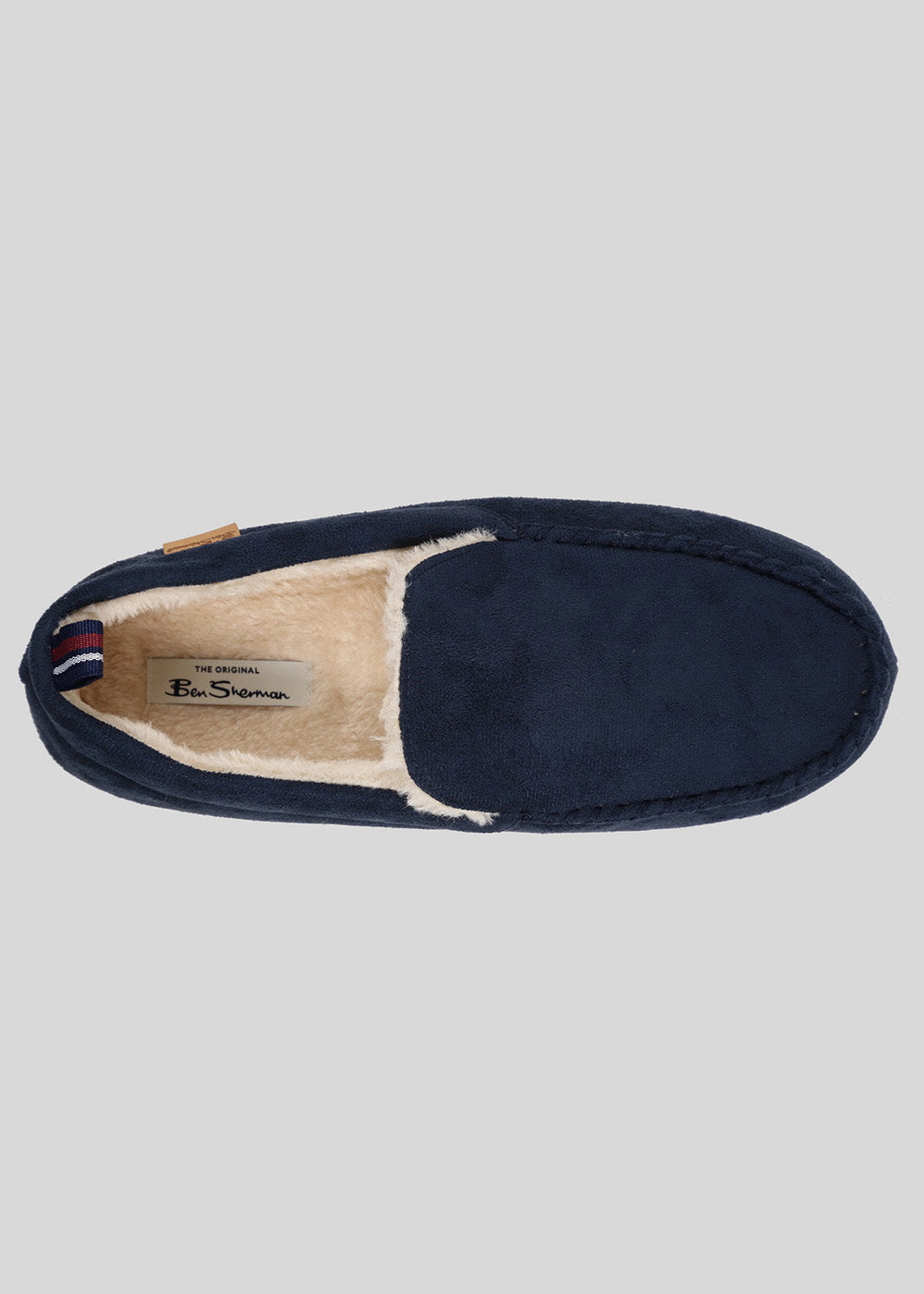 Ben Sherman Casa Cartegena Moccasin Slipper Mørkeblå | OPTFI4381