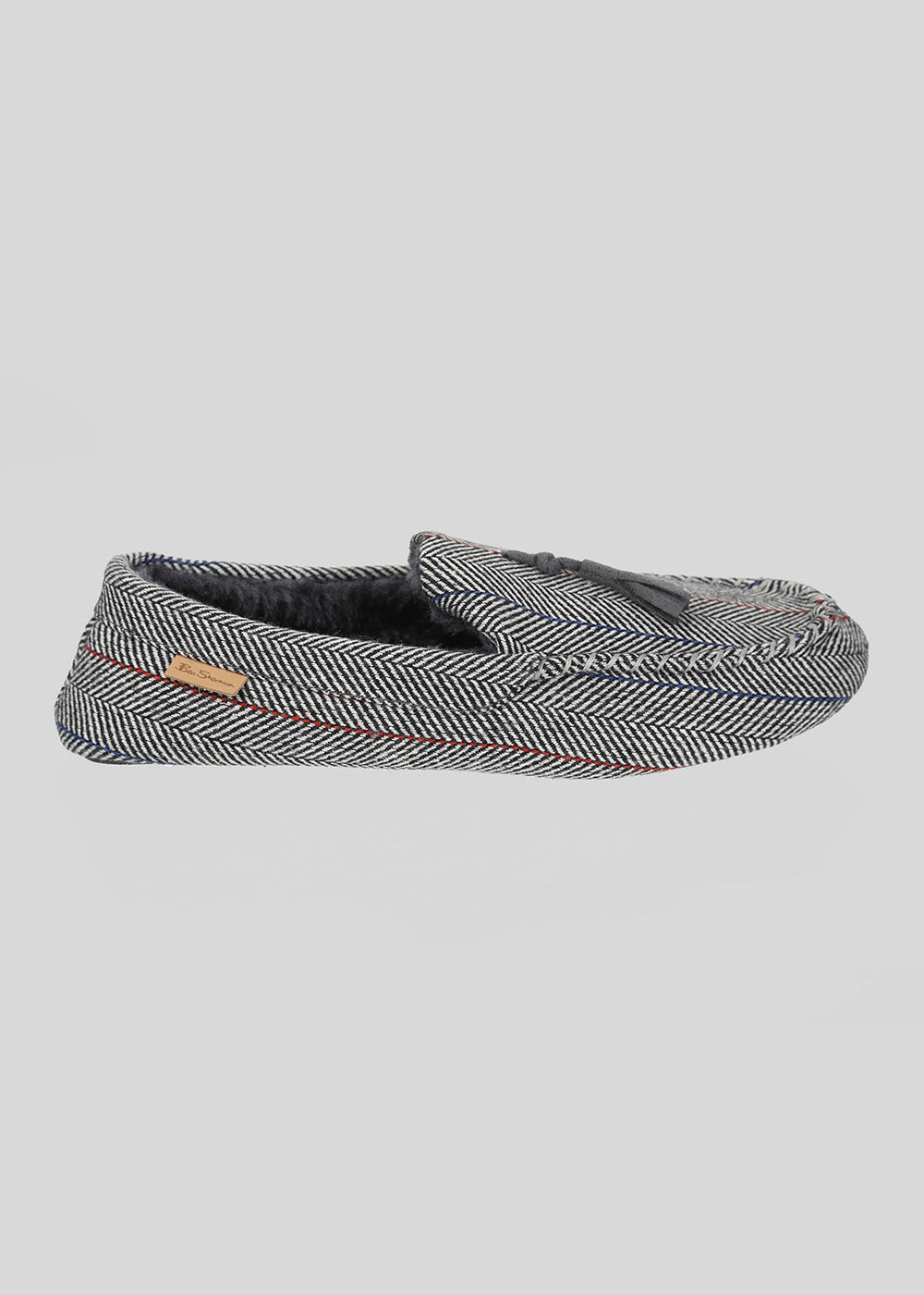 Ben Sherman Cliveden House Moccasin Slipper Grå | AHWDJ5406