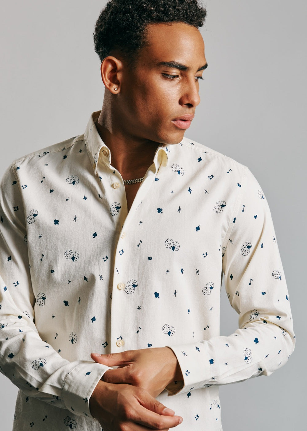 Ben Sherman Conversational Icon Skjorte Hvide | SKQHY0452