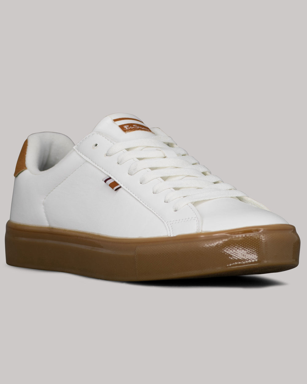 Ben Sherman Crowley Sneakers Hvide Brune | YIWZE6835