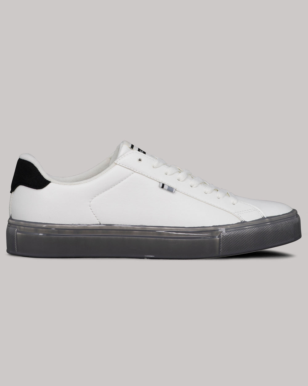 Ben Sherman Crowley Sneakers Hvide Sort | EIOKV5760