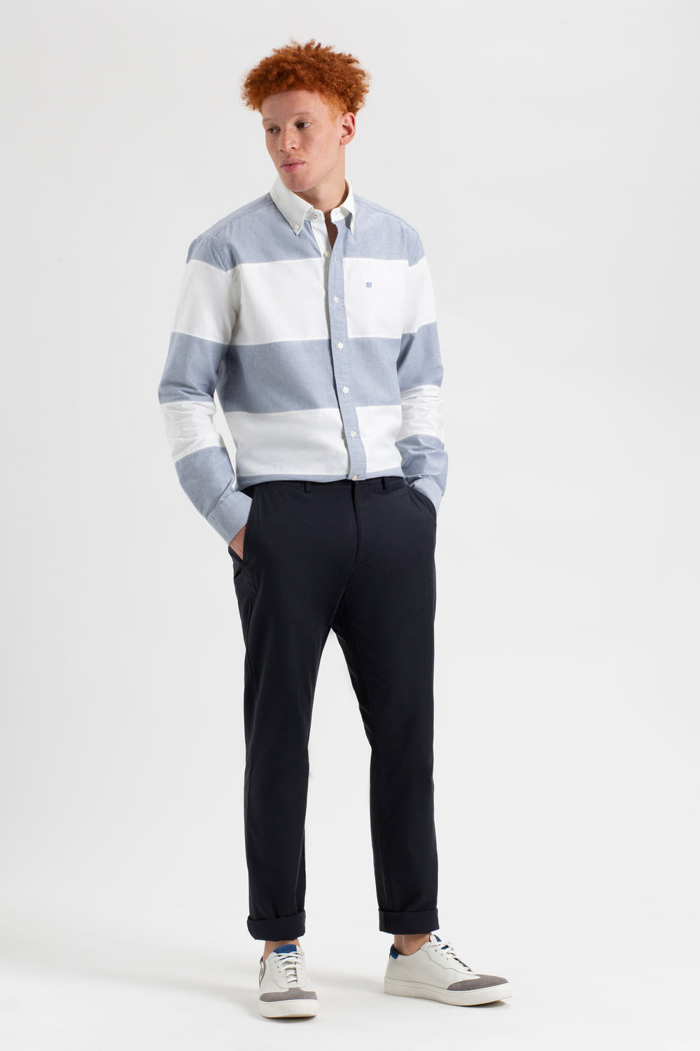 Ben Sherman Everyday Slim Fit Chino Bukser Sort | YEVCI8716