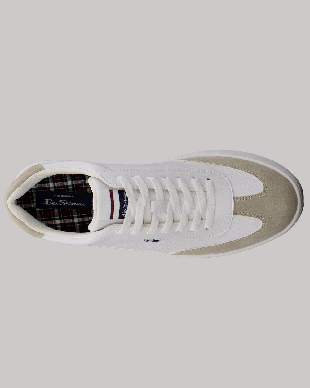 Ben Sherman Glasgow Sneakers Hvide | QGIPM9065