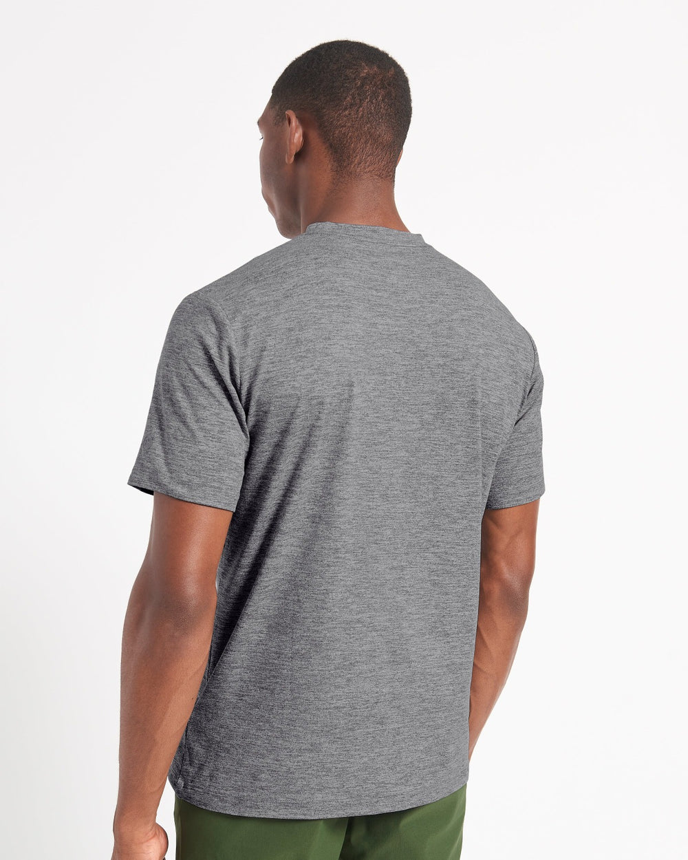 Ben Sherman Performance Stretch Marl T-Shirt Grå | OFIAV6013