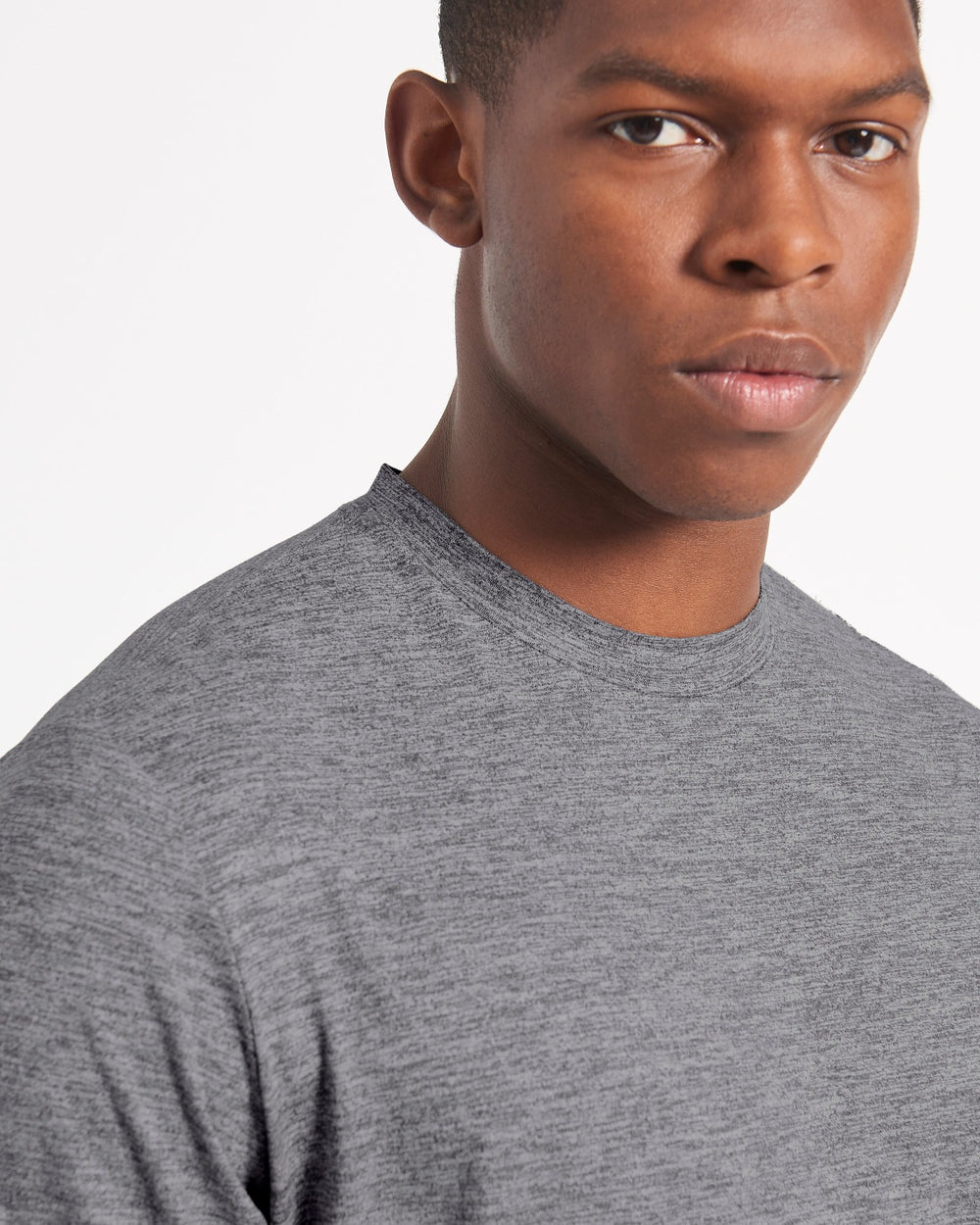 Ben Sherman Performance Stretch Marl T-Shirt Grå | OFIAV6013