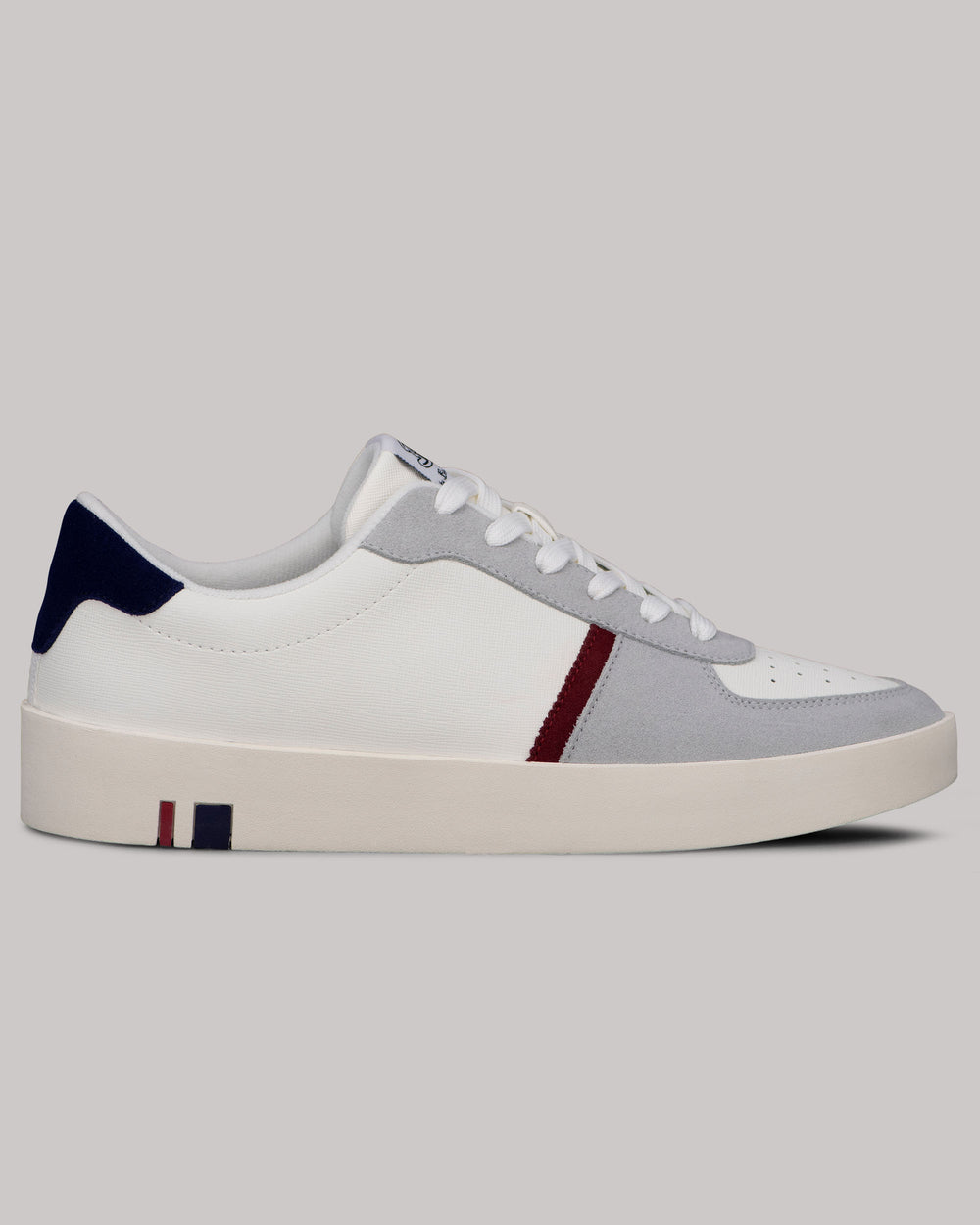 Ben Sherman Richmond Sneakers Hvide Mørkeblå | BMKHT0917