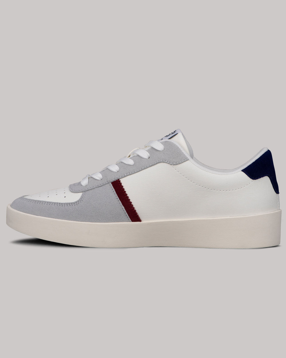 Ben Sherman Richmond Sneakers Hvide Mørkeblå | BMKHT0917