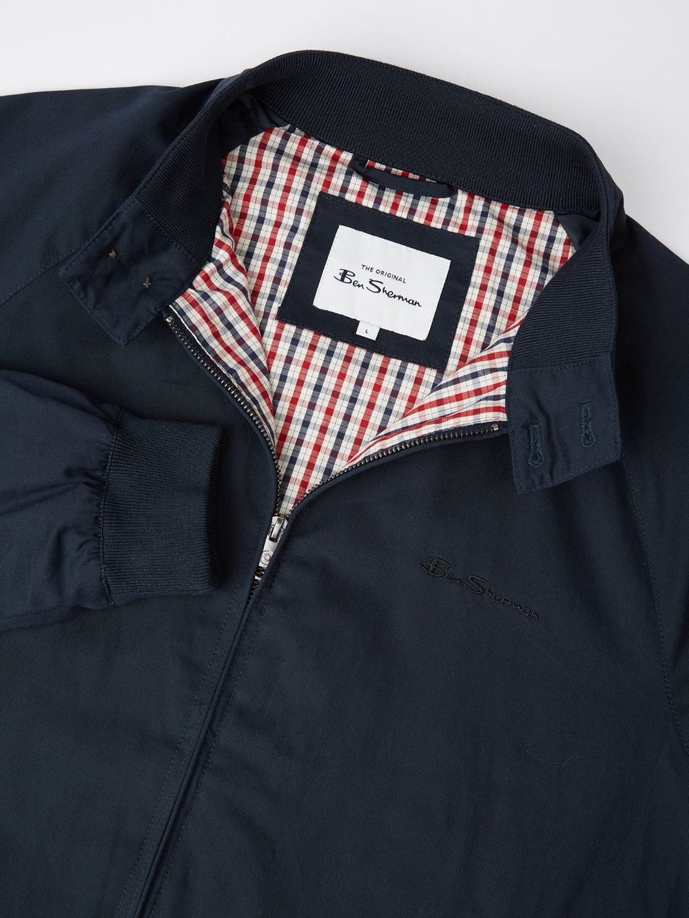 Ben Sherman Signature Harrington Jakker Mørkeblå | QDUAZ5038