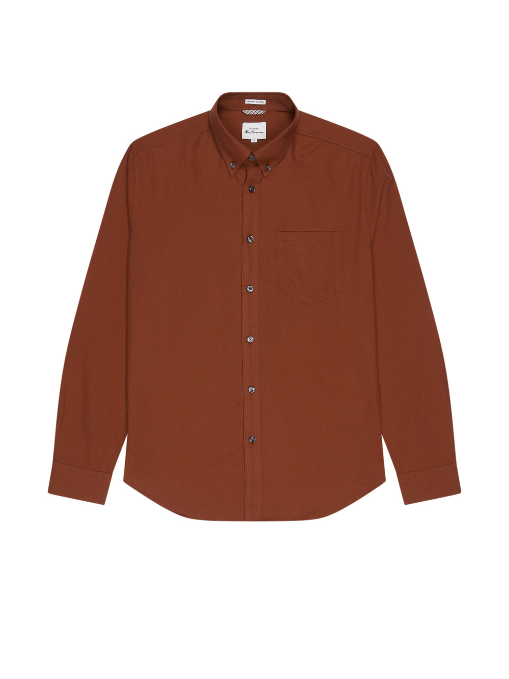 Ben Sherman Signature Long-Sleeve Oxford Skjorte Orange | IOYRQ0754