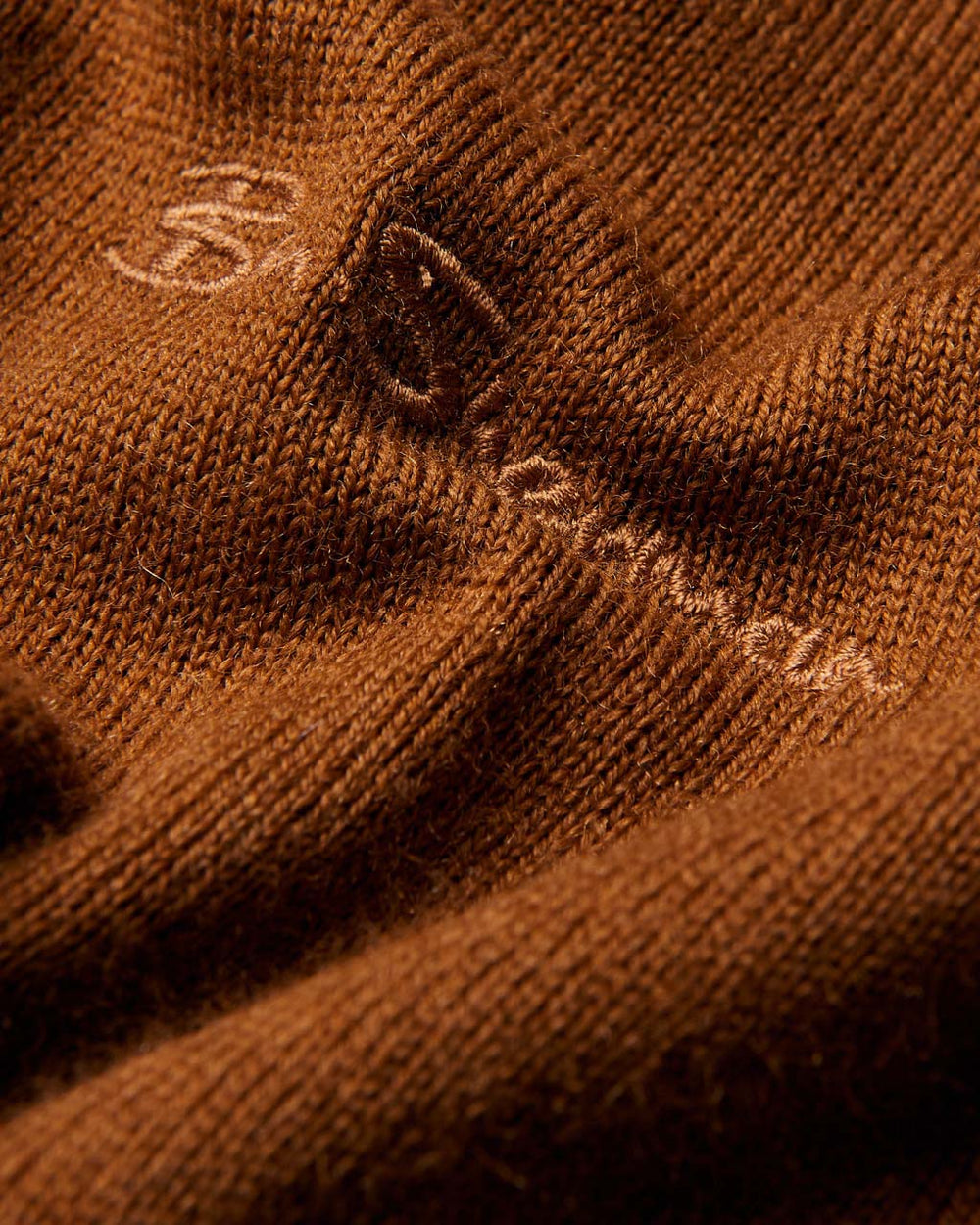 Ben Sherman Signature Merino Crewneck Strikkevarer Brune | SFYUN3546