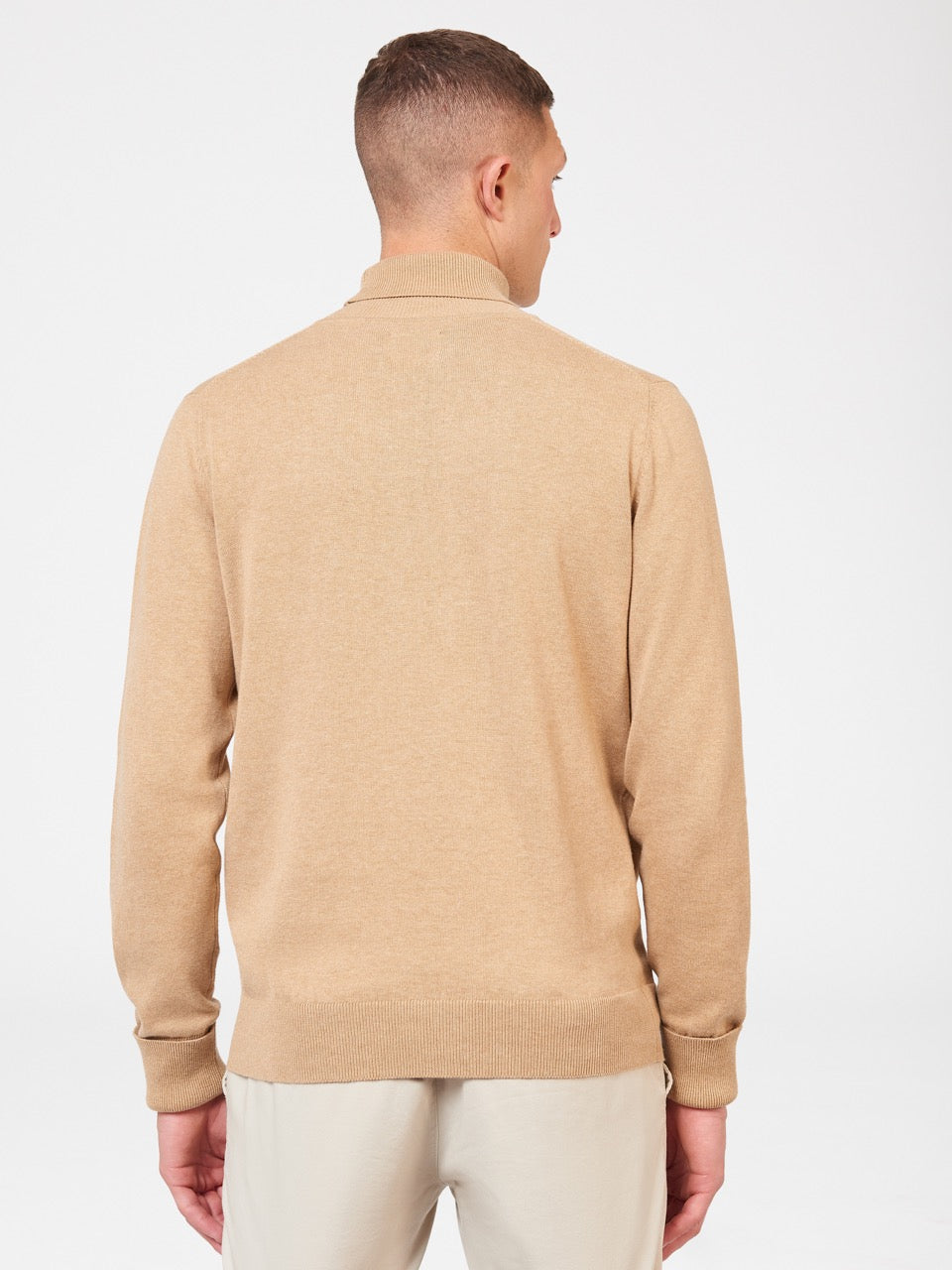 Ben Sherman Signature Roll Neck Strikkevarer Grå | GEWIJ3512