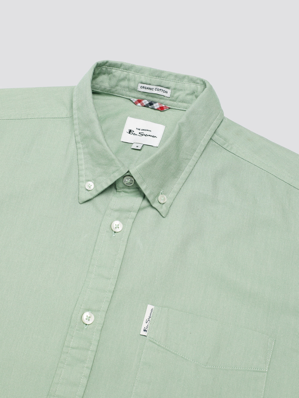 Ben Sherman Signature Short Sleeve Oxford Skjorte Grøn | FKHCP2604