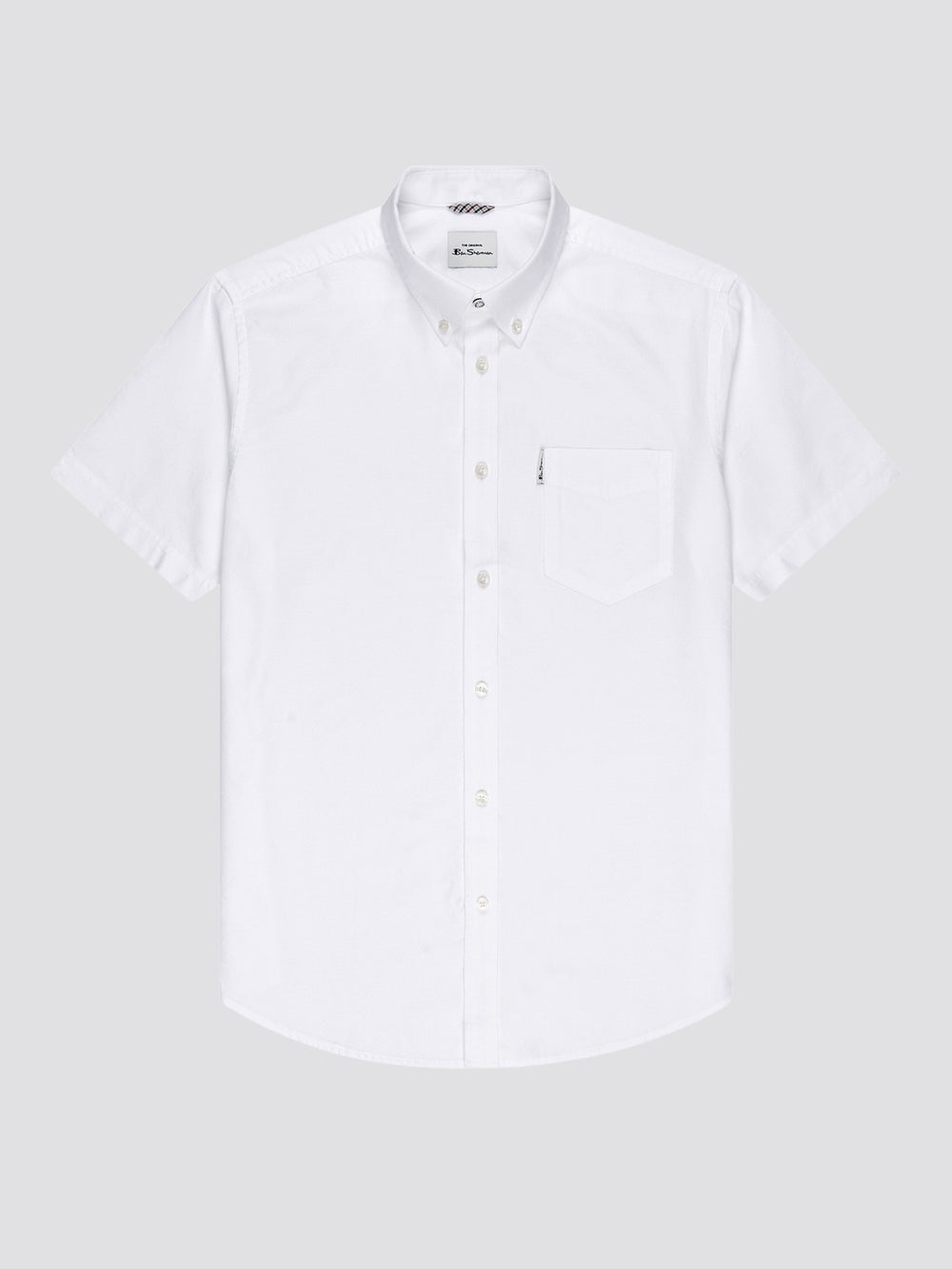 Ben Sherman Signature Short Sleeve Oxford Skjorte Hvide | RMIQV4572