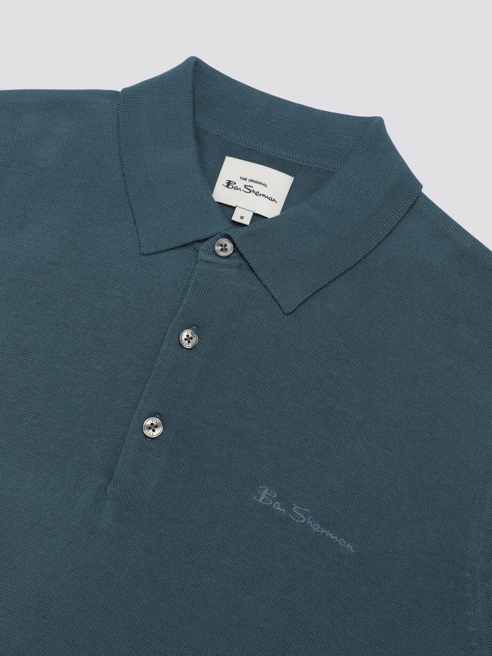 Ben Sherman Signature Short Sleeve Polo Strikkevarer Turkis | REAOY4907