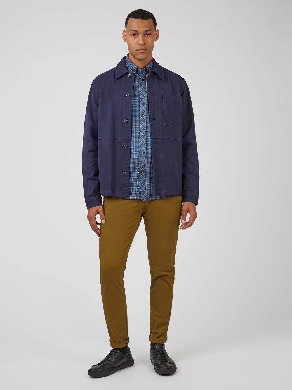 Ben Sherman Signature Skinny Stretch Chino Bukser Brune | WYUAN7924