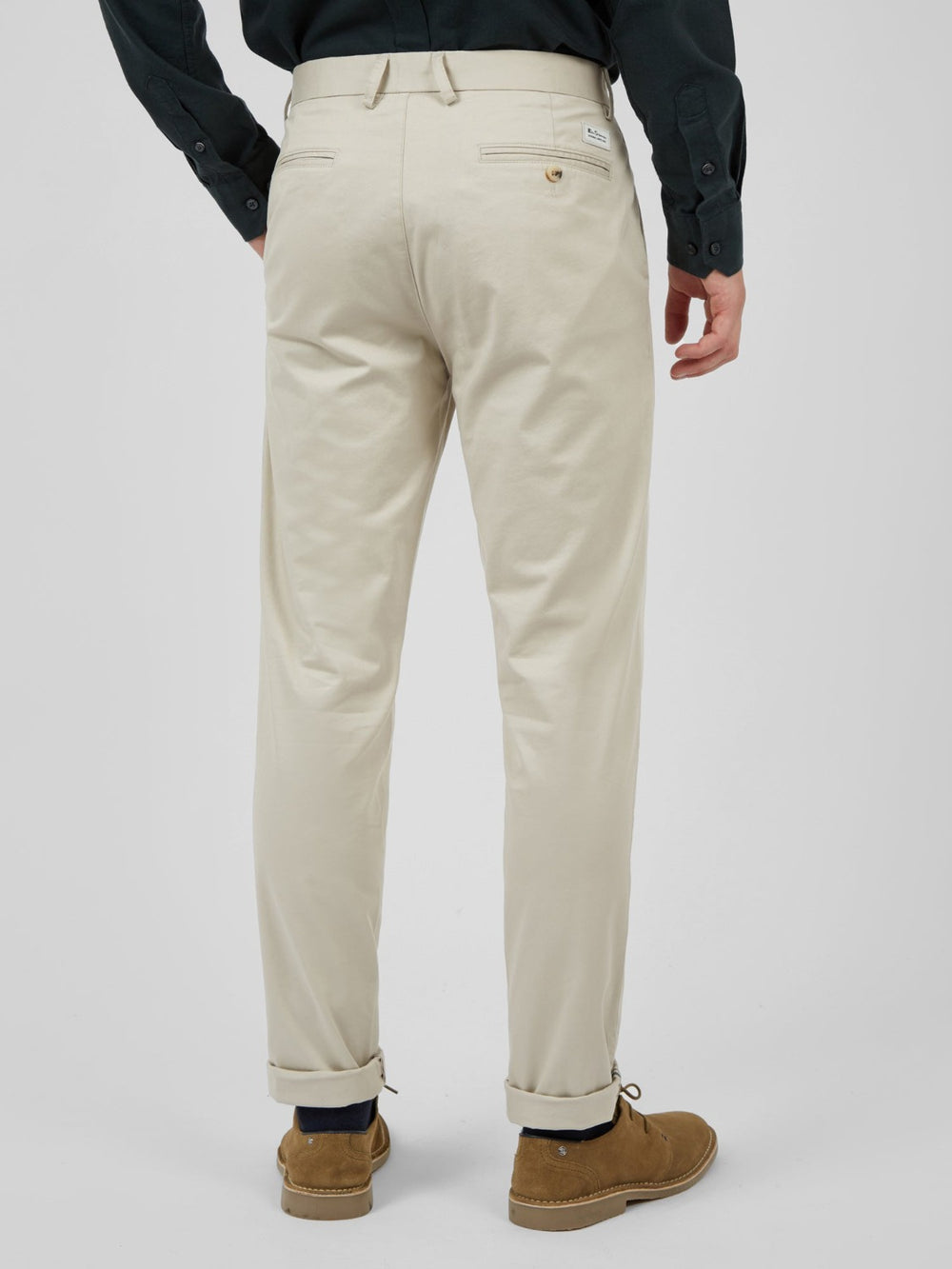 Ben Sherman Signature Skinny Stretch Chino Bukser Hvide | PWYGA0452