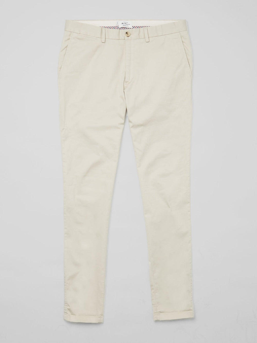 Ben Sherman Signature Skinny Stretch Chino Bukser Hvide | PWYGA0452