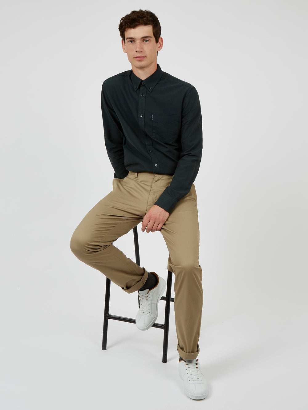 Ben Sherman Signature Skinny Stretch Chino Bukser Grå | AQUEZ5329