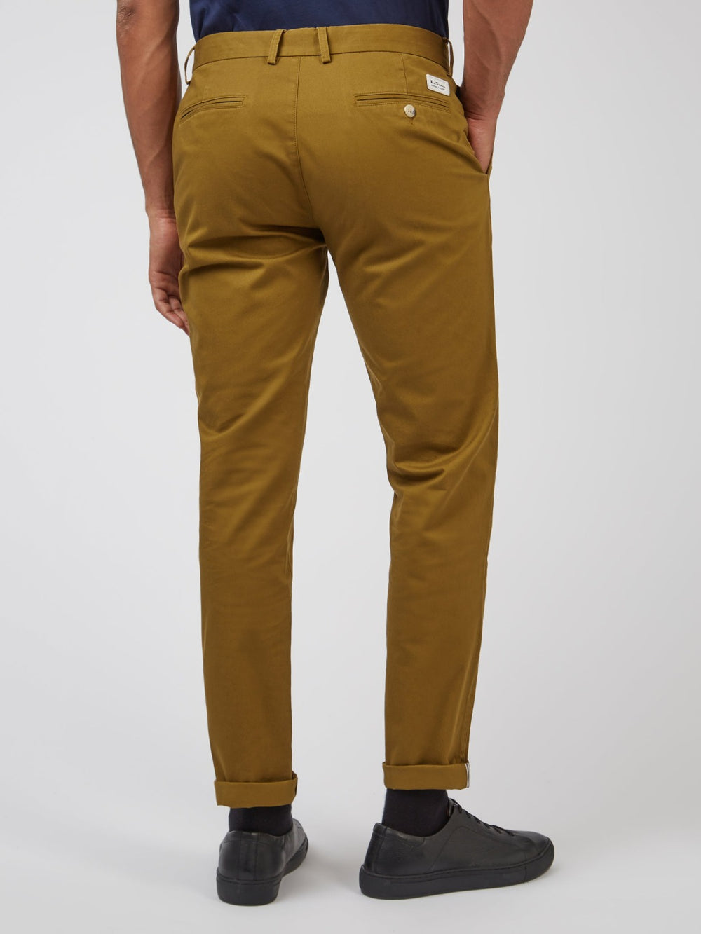 Ben Sherman Signature Slim Stretch Chino Bukser Brune | DHNEV2539