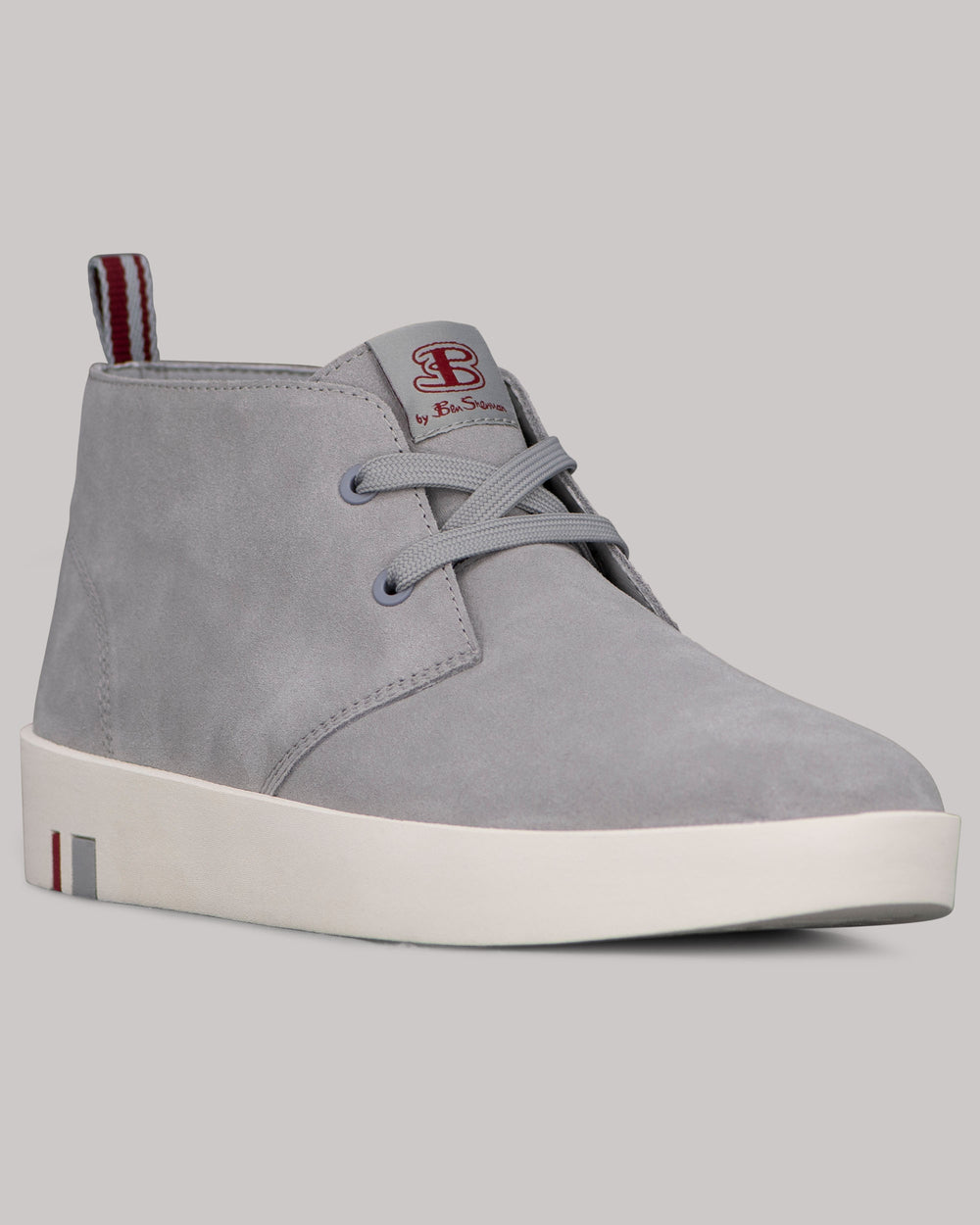 Ben Sherman Thames Chukka Støvler Hvide Rød | UTONY1367