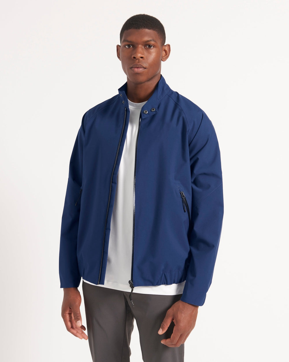 Ben Sherman Waterproof Harrington Jakker Blå | QKGWI8569